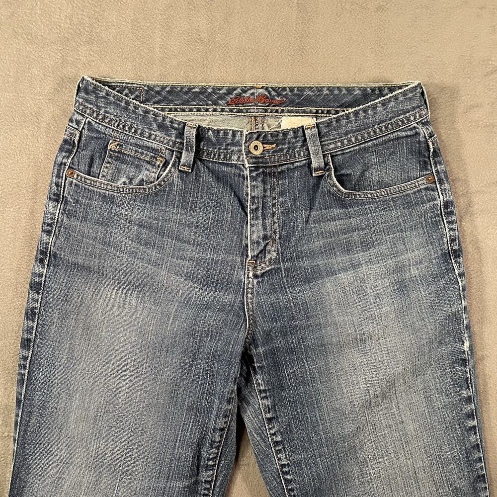Vintage Eddie Bauer Denim Womens Size 12 Medium Mom Western 90s Y2K Jean 32x30 - Picture 5 of 15